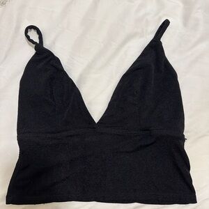 Urban outfitters black crop top.